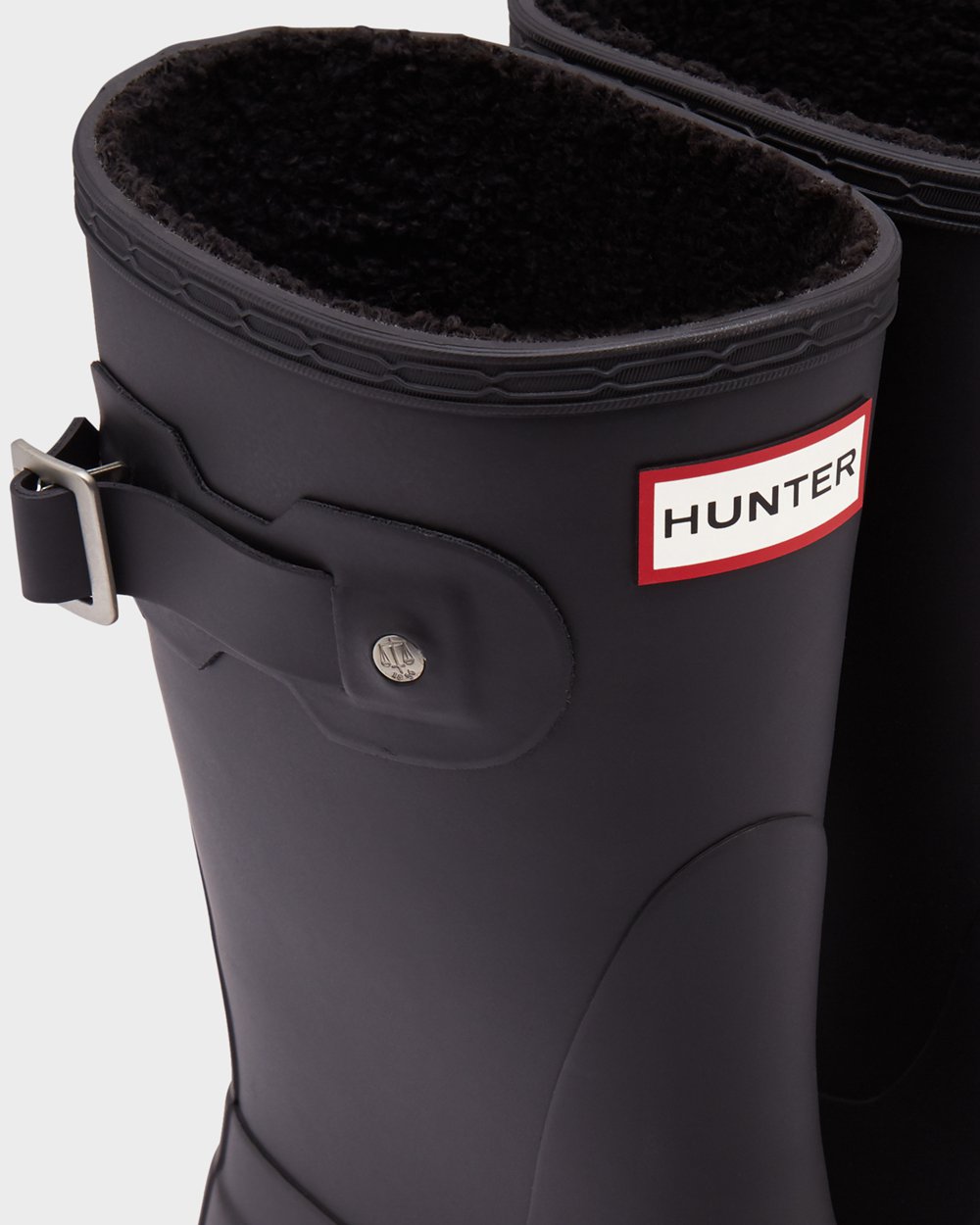 Botas De Cortas Hunter Mujer Negras Original Insulated 617592-UOF